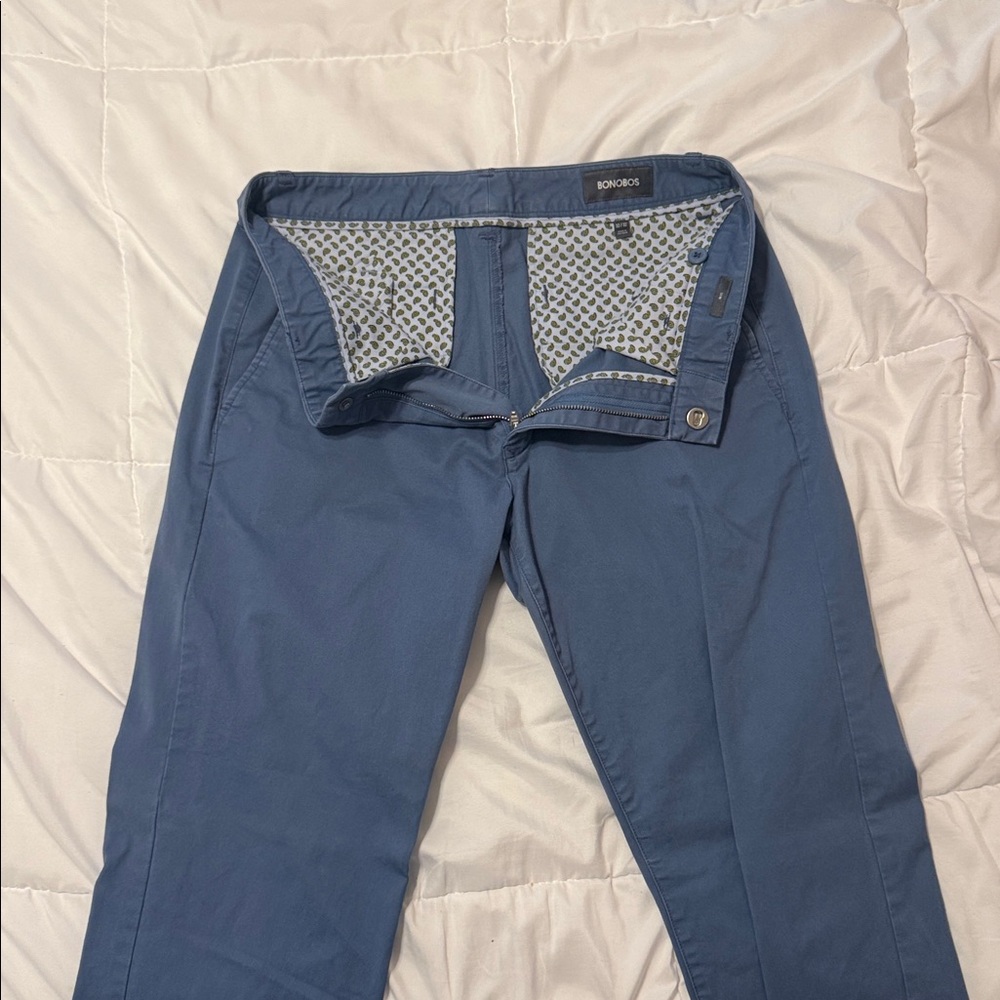 Bonobos Slate Blue Trousers